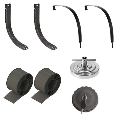 Kit para Tanque de Combustível Redondo para Caminhão Mercedes-Benz 1113-1114