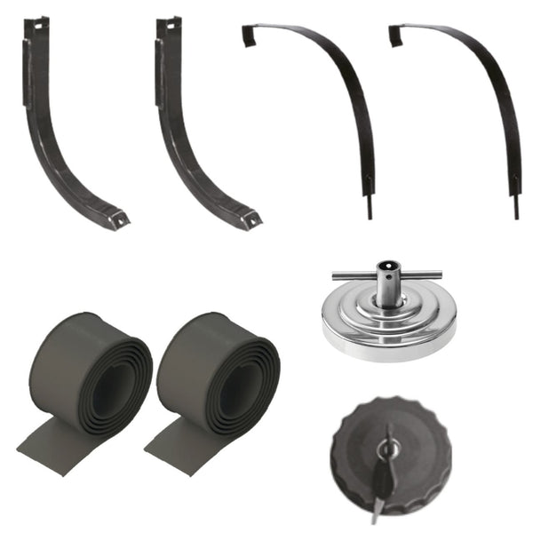 Kit para Tanque de Combustível Redondo para Caminhão Mercedes-Benz 1113-1114