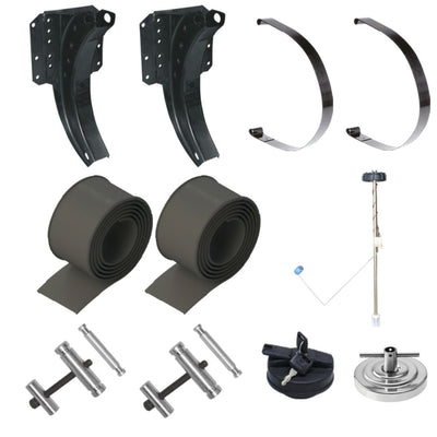 Kit para Tanque de Combustível Volkswagen Titan Tractor 18.310 Constellation 19.320 até 2007 - Lado Direito