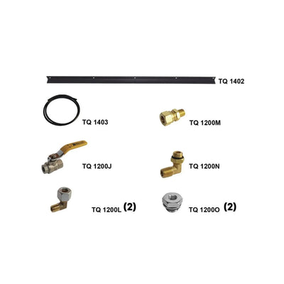 Kit Interligação Tanque Combustível - Alumínio/ Galvanizado