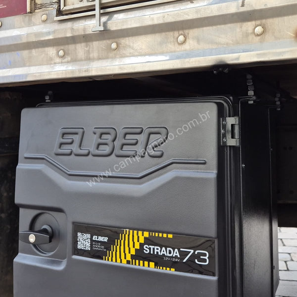 Geladeira Caminhão Externa 73 Litros 12v 24v - Bege