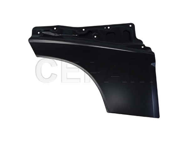 Extensão Porta Volvo FH 14 (2015 a 2021) ( Alumínio ) Lado Direito - foto do fabricante Cepam