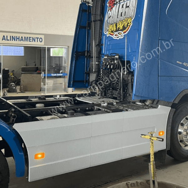 Carenagem Side Skirt Lateral Volvo New FH 6x4 3600 mm 3700 mm - Boff
