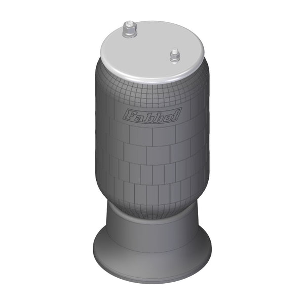 Conjunto Mola Pneumática Suspensão Eixo com Base Volvo NH12 FH12