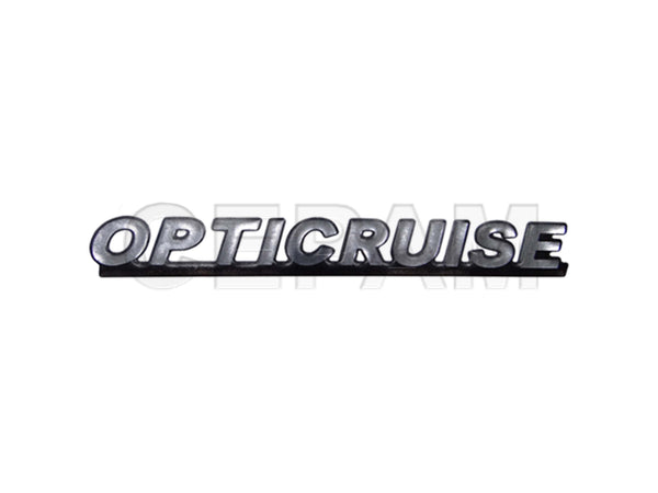 Emblema Resinado OPTICRUISE (2008 À 2018) Scania - foto do fabricante Cepam