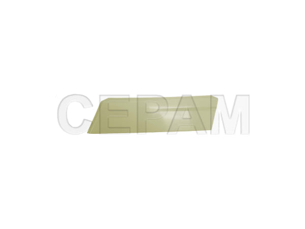 Acab. Superior da Grade Inferior Scania NTG (após 2019) Lado Esquerdo - foto do fabricante Cepam