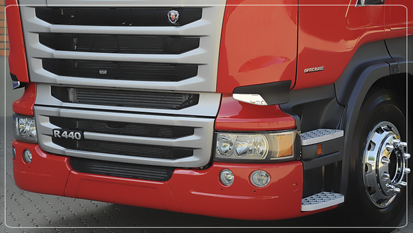 Capa de Para-choque Scania P/G/R Highline/Streamline 2010/2018 - ABS