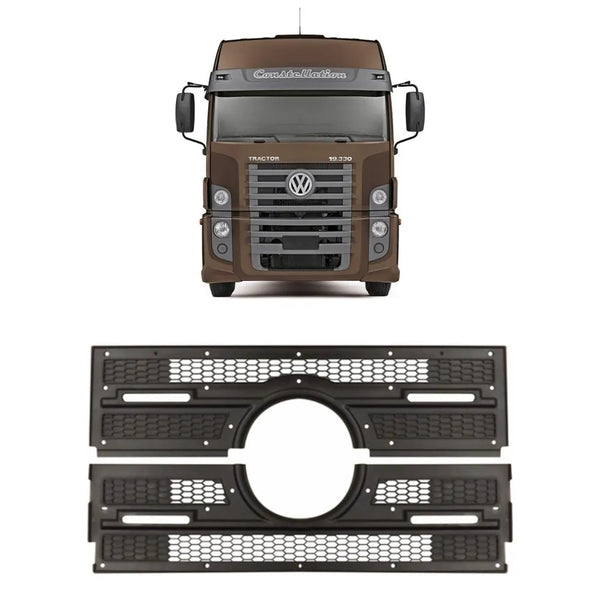 Conjunto de Telas da Grade Frontal Volkswagen Constellation Teto Alto