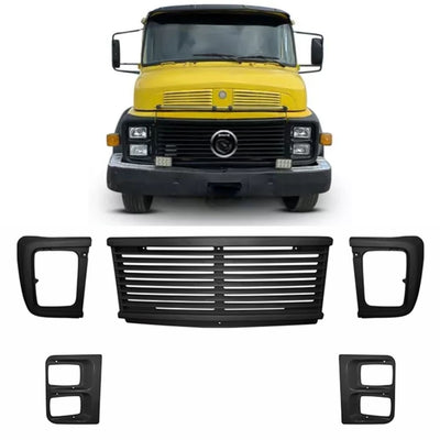 Kit Grade Frontal Bojos e Molduras Mercedes-Benz 1113 até 1519