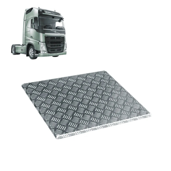Protetor de Alumínio de Tampa de Bateria Volvo FH 2015 a 2021