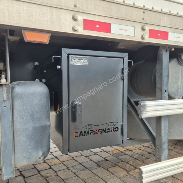 Caixa de Proteção Gerador de Energia a Gasolina Com logotipo - Zanbor