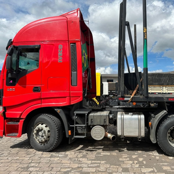 Defletor De Ar Iveco Hi-way Cabine Alta Completo - Rodoplast