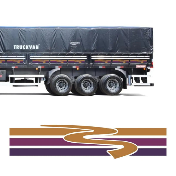 Faixa Adesivo para Carreta do Scania 98/S4