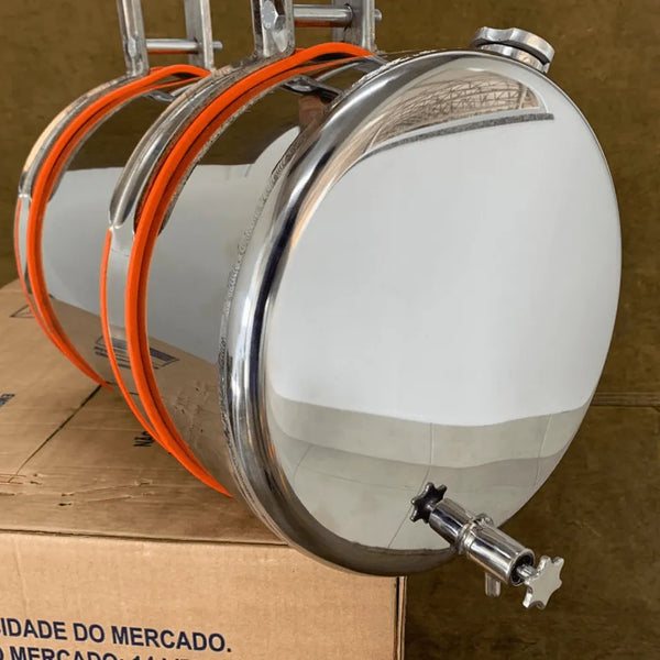Barrica De Agua Inox 30 Litros Para Carroceria