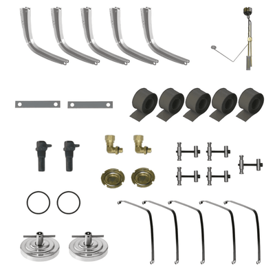 Kit Tanque de Combustível Inox 294 e 397 Litros Scania Cabine T R 113 143