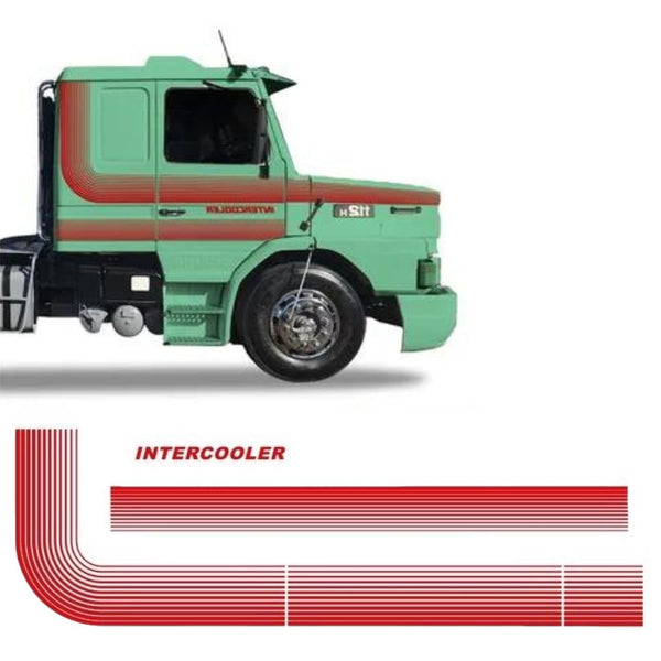 Faixa Lateral Adesivo Scania 112 1986 T