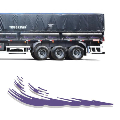 Faixa Adesivo para Carreta do Scania 2001 Horizontes