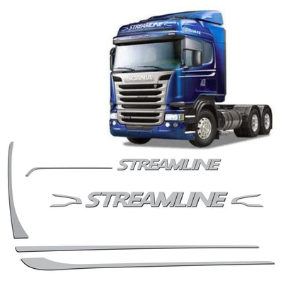 Faixa Lateral Adesivo Scania 2014 Streamline
