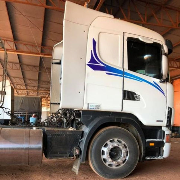 Faixa Lateral Adesivo Scania 2006 Evolução
