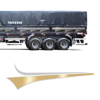 Faixa Adesivo para Carreta do Scania Millenium 2000