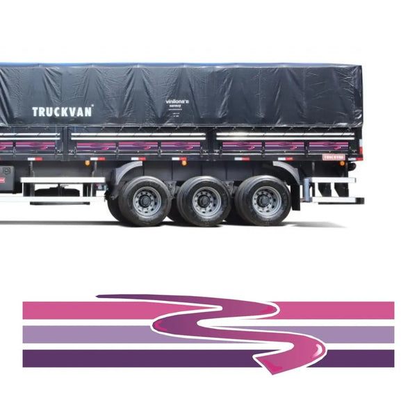 Faixa Adesivo para Carreta do Scania 98/S4