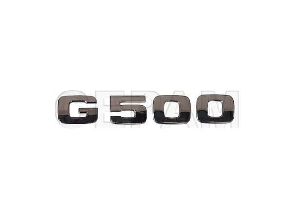 Letreiro G 500 Scania NTG (após 2019) ( Cromado ) - foto do fabricante Cepam