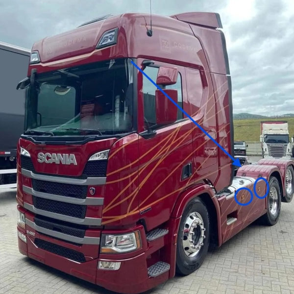 Lanterna Lateral LED - Compatível com Scania NTG