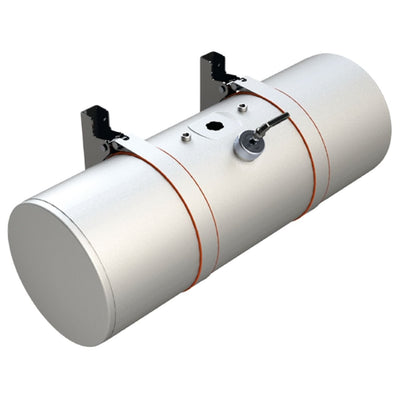 Tanque Lateral Inox 155 190 235 Litros - Com Tampa Antivazamento e Conexão Para Bóia