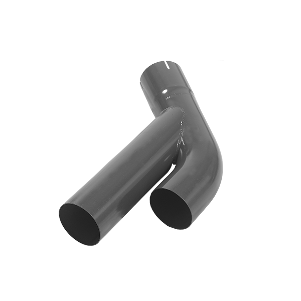 Adaptador Duplo para Ponteira Americana Cromada 5'' - Lado Direito/ Lado Esquerdo (Para uso Universal)
