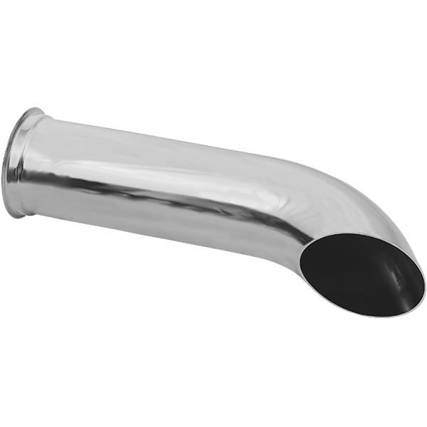 Ponteira Escapamento Curva 5'' Volvo FH 2023/2024 - Euro 6 - 550mm