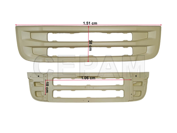 Grade Inferior R Streamline Scania S5 (2014 À 2018) - foto do fabricante Cepam