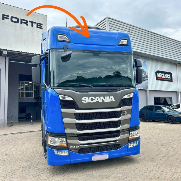 Chapa do Teto Dianteiro - Scania NTG R/S