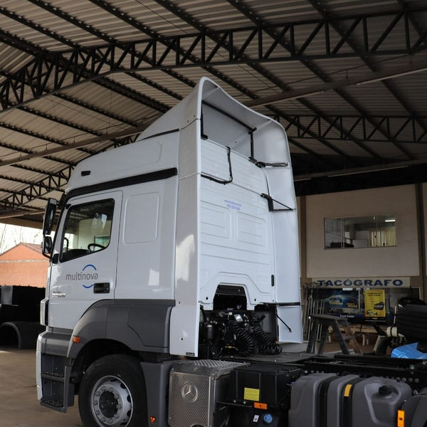 Defletor de Ar Mercedes-Benz Axor Cabine Alta Completo - Rodoplast