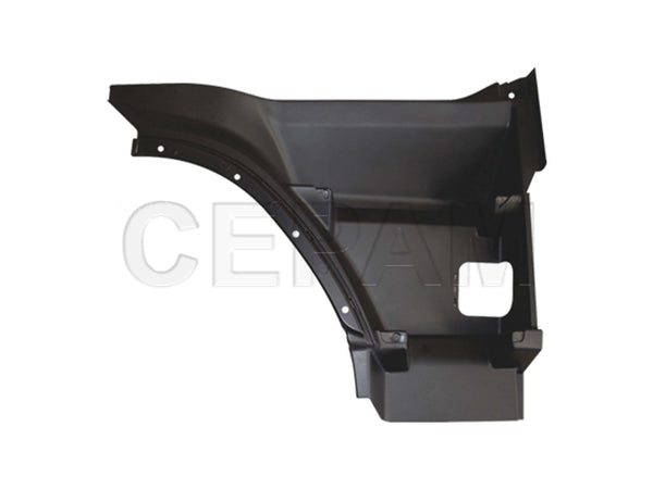 Caixa Estribo Roda Volvo FH 12 / FH 13 (2005 a 2015) Lado Direito - foto do fabricante Cepam