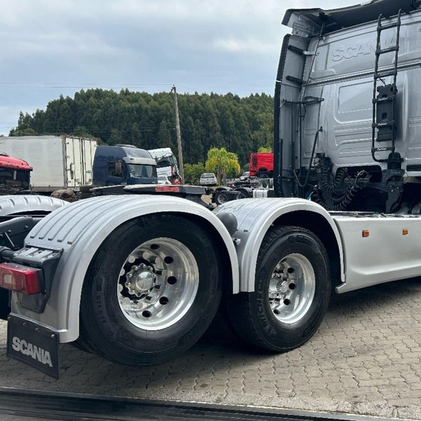 Paralama Scania NTG Preto Chapa 4,5 mm