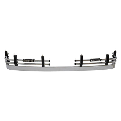 Para-choque Argentino Duplo para Mercedes-Benz 1111 até 1516 - Farol Redondo 1964 até 1982