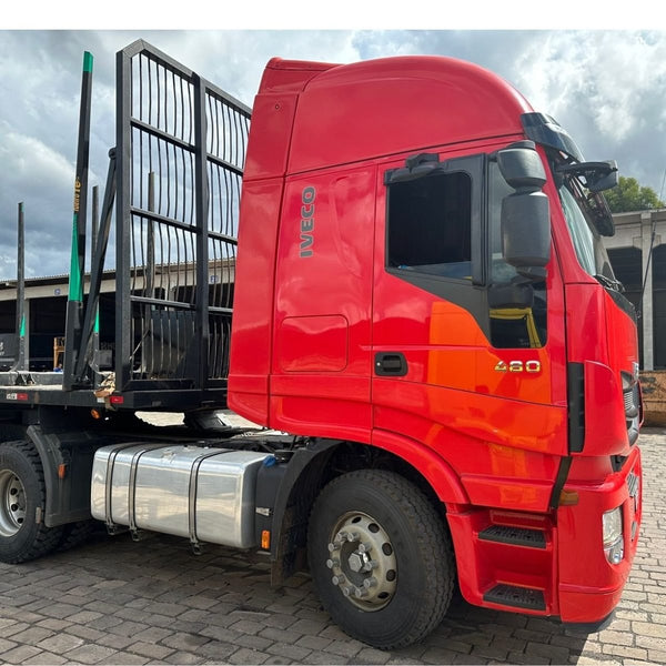 Defletor De Ar Iveco Hi-way Cabine Alta Completo - Rodoplast