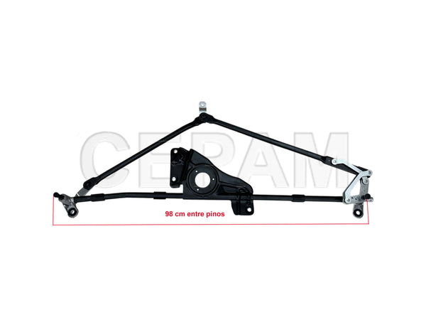 Conjunto Limpador Para-brisa sem Motor Volvo VM (longo) - foto do fabricante Cepam