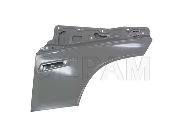 Extensão Porta FH5 (após 2021) ( Alumínio ) Volvo Lado Esquerdo - foto do fabricante Cepam