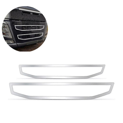 Acabamento de Inox da Grade do Volvo New FH Inferior Superior