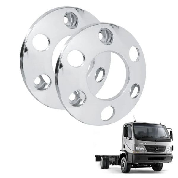 Calota Protetor de Roda Elegance Dianteira Mercedes-Benz Accelo Volkswagen 2018 em Diante - Par