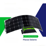 Kit Painel Solar Flexível 140W para Caminhão