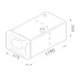 Kit Tanque de Combustível Inox 294 e 397 Litros Scania T R 113 143