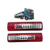 Par Lanterna Sinaleira Traseira Led Para Caminhões Volvo FH 2021 até 2024