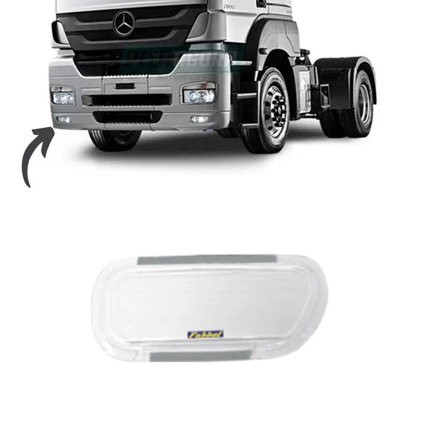 Capa do Farol Acrílico Auxiliar Mercedes-Benz Axor