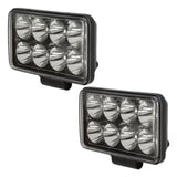 Farolete Retangular Worklight Bivolt 8 Leds 24 Watts