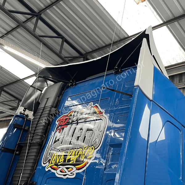 Continuação do Defletor De Ar Volvo New FH