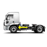 Paralama Cabine Traseiro Ford Cargo Teto Alto Teto Baixo Traçado 2012 a 2019