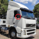 Vidro com Base do Espelho Retrovisor Volvo FH FM NH até 2009 - Menor