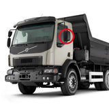 Vidro com Base do Espelho Retrovisor Volvo VM 2006 em Diante - Unilateral